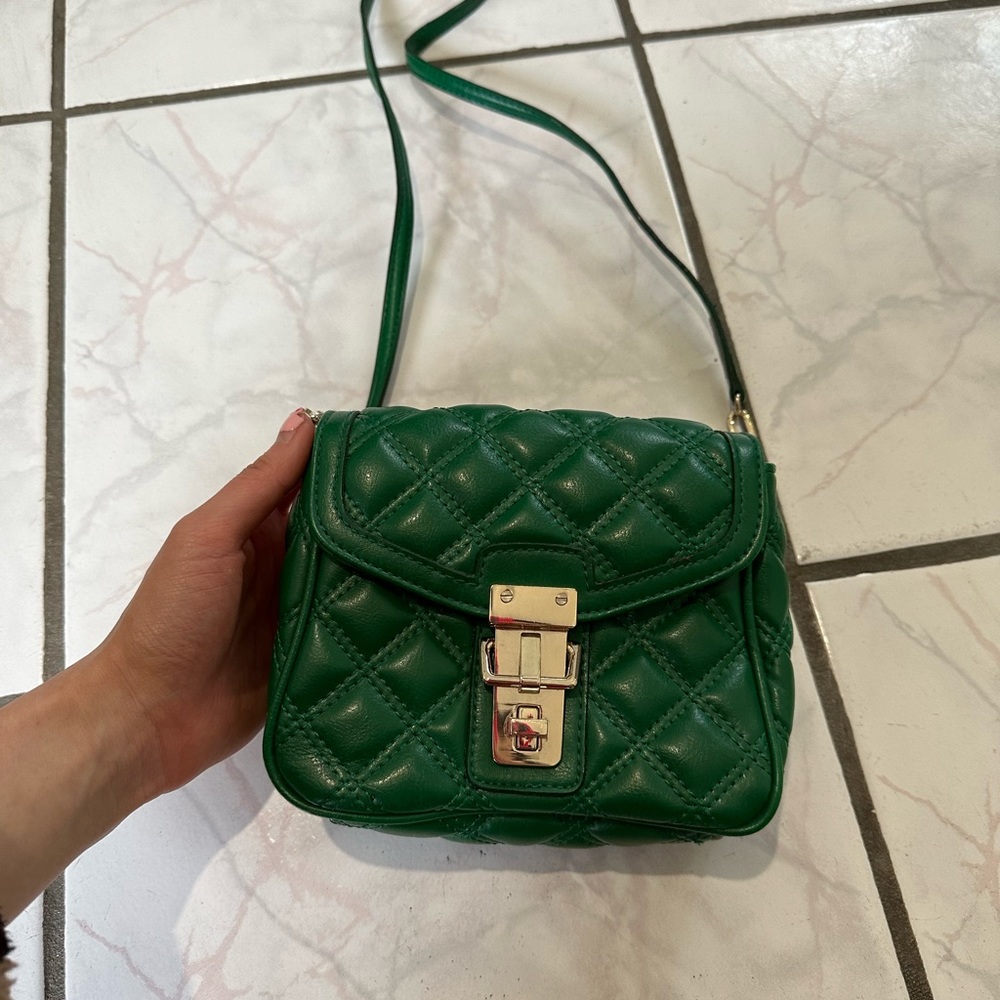 Banana republic green crossbody bag